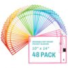 Mr. Pen- Dry Erase Pockets, 6 Pack, 10.2 x 14 Inches, Black, Reusable Plastic Sleeves for Paper, Clear Shop Ticket Holders, Dry Erase Pocket Sleeves