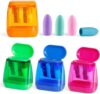 Mr. Pen- Handheld Pencil Sharpener & Pencil Top Eraser, 16 Pack, 8X Eraser, 8X Sharpener
