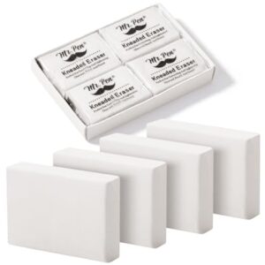 Mr. Pen- Kneaded Erasers, 0.9" x 1.18", 4 Pack, White