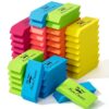 Mr. Pen- Pencil Eraser, 48 Pack, Neon Colors