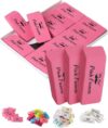 Mr. Pen- Pink Pencil Erasers, Large, Pack of 6