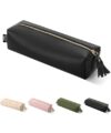 Mr. Pen- PU Leather Pencil Case, Black, Pencil Case Small Pencil Pouch