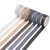 Mr. Pen- Washi Tape Set, 0.6", 7 Rolls, 9 Yards/Roll