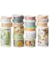 Mr. Pen- Washi Tape Set, 24 Rolls, Assorted Sizes, 3.2 Yards/Roll
