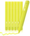 Mr. Pen- Yellow Aesthetic Bible Highlighters No Bleed Through, 6 pcs