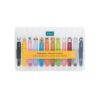 Mr. Wonderful Wonder Comic Ergonomic Colouring Pencils Set of 12 Crayons for Kids