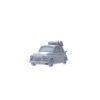 MRY-SFW 1/350 Vintage Fiat Travel Mini Car Model Unpainted Figurine Camping City Scene