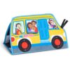 Ms. Rachel Tummy Time Activity Bus, Soft Folding Play Mat with Mirror