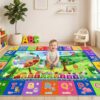 Mtandyx Kids Playroom Rug, Soft & Non-Slip ABC Educational Play Mat