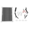 Mtlavishness 18W 12V Solar Panel Semiflexible Solar Cell Panel Battery for Car Boat Outdoor Supplies Solar Board Photovoltaic Panel Solar Panel Charging Kit for Outdoor and Indoor