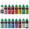 MUBYOK 2oz Matte Acrylic Paint Set with Precision Applicator Cap for Car Freshie Painting, Drawing and DIY Arts & Crafts Supplies for Adults(Pack of 16)