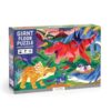 Mudpuppy Mighty Dinosaurs Giant Floor Puzzle – 48 Piece Oversized Puzzle Featuring Dinosaur Illustrations