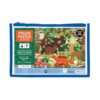 Mudpuppy Woodland Pouch Puzzle – 12 Piece Travel Puzzle Featuring Forest Animal Artwork