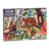 Mudpuppy Woodland World Puzzle – 100 Piece Jigsaw Puzzle Featuring Forest Animals and Nature Elements