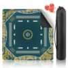 MUKESKY Mahjong Game Mat 33"x33" for 4-Player Games,Non-Slip Noise-Reducing