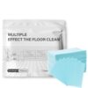 Multi-Surface Floor Cleaner Tablet, 100 Piece Floor Cleaning Tablets, Multi-Effect Floor Cleaning Sheets, Water Soluble Floor Cleaner for Mopping for Hardwood, Laminate Floors, Wall Tiles, Glass