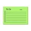 Multicolor Inner self-Adhesive Notes, to-do Notes, 9 Bright Colors,