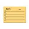Multicolor Inner self-Adhesive Notes, to-do Notes, 9 Bright Colors,