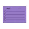 Multicolor Inner self-Adhesive Notes, to-do Notes, 9 Bright Colors,
