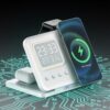 Multifunctional Clock Wireless Charger DH15 White