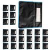 Multifunctional Students Seat Storage Pouches for Notebooks Pens and Classroom Essentials Management Students Seat Back Storage Bag