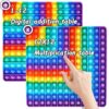 Multiplication Game Table​ pop and Digital Addition Tables 12x12 Multiplication Table Math Toys, Yadisheng Rainbow Dimple Toys Math Operations it Multiplication ​Chart Board