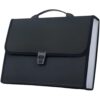 Multi Pocket Expanding File Folder with Handle, Accordion File Organizer, Portable Expanding Folder with Buckle Closure and Reinforced Hemming, A4 Size for Office and Business Documents