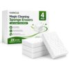 Multipurpose Cleaning Sponge Pack of 4 | Sponge for Cleaning Kitchen, Wall, Furniture, Window, Tile & Sink Surfaces | Household Foam Cleaner for Everyday Home Care