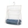 Multipurpose Hanging Shower Caddy, Versatile Polyester Open-Frame Organizer for Bathroom and Travel Use, 13 x 3.3 Inches