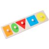 Multi Shape Wooden Puzzle - Shapes Puzzle Toys | Wood Blocks Shape Sorting