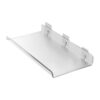 Mupingfenglan Organizer Cosmetic Display Shelf Elegant, Wall Rack, Acrylic Storage Holder for Washroom, Household, 30x15x3.5 cm