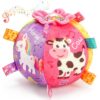 Musical Crawling Ball Toy for Babies 0-6 6-12 Months, 30+ Sounds & Songs