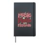 Music Is Math With Feelings Hardcover Journal, Black