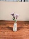 Music Park 3D Wooden Puzzle Calla Lily Building Block Ornament, Hand-Assembled 3D Flower Model, Home Desktop Decor Wooden Craft