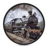 MUSM 10 Inch Round Wall Clock Battery Operated Modern Analog Clock