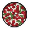 MUSM 10 Inch Round Wall Clock Battery Operated Modern Analog Clock