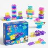 Mvishev Soft Building Blocks for Toddlers (60Pcs)