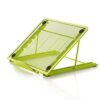 MVNOIRE Portable/Folding/Adjustable Mesh Laptop/Notebook/iPad Table Desktop Cooling Stand/Rack/Display/Support/Holder, Green