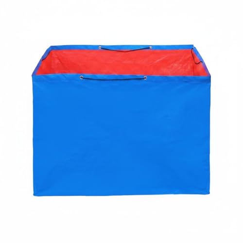 MVQJSUCI Waterproof Storage Mesh Warehouse Container Liner Cage Cover Bag With Laminated Woven For Dust And Protection Suitable for logistics transfer sorting warehousing, 100 80 84cm