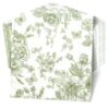 mwellewm 200 Pack Sage Green Floral Cocktail Napkins Disposable Wedding Paper (Green, 200 Pcs)