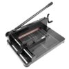 MXJCKSOQ A4 Paper Cutter, Manual Paper Trimmer Cutting Thickness 40mm &Width 315mm, Automatic Security Safeguard and Adjustable Positioning Ruler