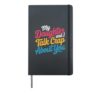My Daughter And I Talk Crap About You Mom Child Bond - Hardcover Journal, Black