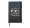 My Favorite People Call Me Abuelita Spanish Grandma Women Hardcover Journal, Black