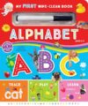 My First Wipe-Clean Book Alphabet – Reusable Alphabet Tracing Board Book with Marker for Toddlers | Learn ABC Letters, First Words, Colors & Opposites | Early Writing Practice for Kids Ages 3-5