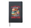 My Girl Gang Is A Book Club Reader Squad Literary - Hardcover Journal, Black