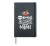 My Greatest Blessings Call Me Mimi for Grandma Life Hardcover Journal, Black