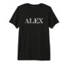 My Name is Alex, I am Alex Name Tag Premium Tri-Blend T-Shirt