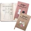 My Sewing Journal Personalized Leather Notebook for Sewing Lover, Tailor