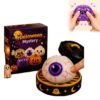 Mystery Halloween Ghost Dumpling Squishy, Cute Slow Rising Squeeze Stress Relief Sensory Toy, Dumpling Squishy Toys, Sensory Fidget Toys for Anxiety Relief, Halloween Fidget Toy (D1)