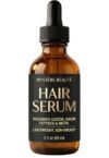 Mystère Beauté Hair Serum for Hair Growth Routines for Men & Women - Water Based Leave In Scalp Serum with Peptides, Rosemary & Onion - Lightweight Daily Treatment for Dry & Damaged Strand, 2 Fl Oz